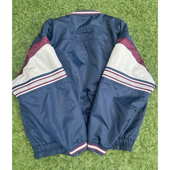 Vintage 90s Reebok Bomber Varsity Jacket Men’s Large - Picture 2 of 6